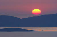 Sunrise over Evia